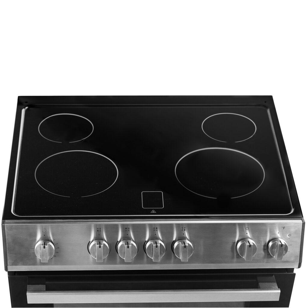 Danby 30"" Slide in Smooth Top Electric Range with Knob Controls in Stainless Steel