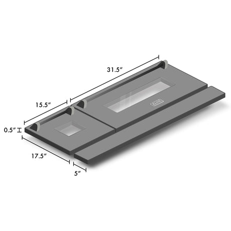 ZLINE 48 in. Range Door in Multiple Finishes (RA-DR-48) [Color: DuraSnow Stainless Steel]