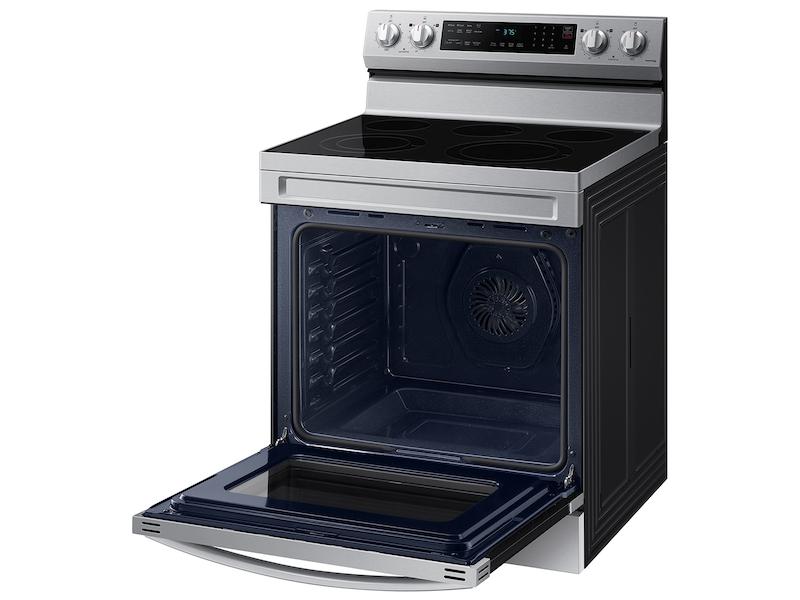 6.3 cu. ft. Smart Freestanding ENERGY STAR® Certified Electric Range with Air Fry in Stainless Steel