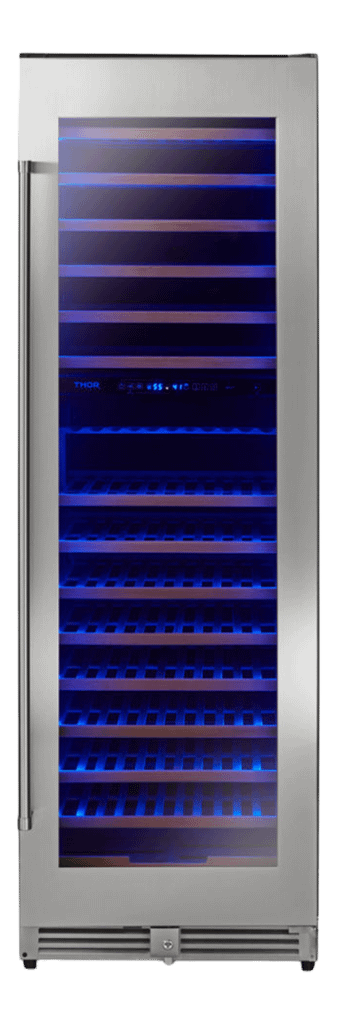 24 Inch Dual Zone Wine Cooler, 162 Wine Bottle Capacity - Model Twc2403di