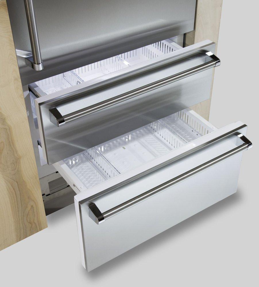 36" Fully Integrated Bottom-Freezer Refrigerator - VBI7360W Viking 7 Series