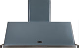 Majestic 48 Inch Blue Grey Wall Mount Convertible Range Hood