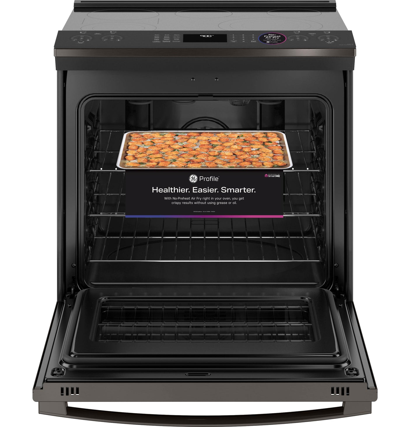 GE Profile™ 30" Smart Slide-In Electric Convection Range with No Preheat Air Fry