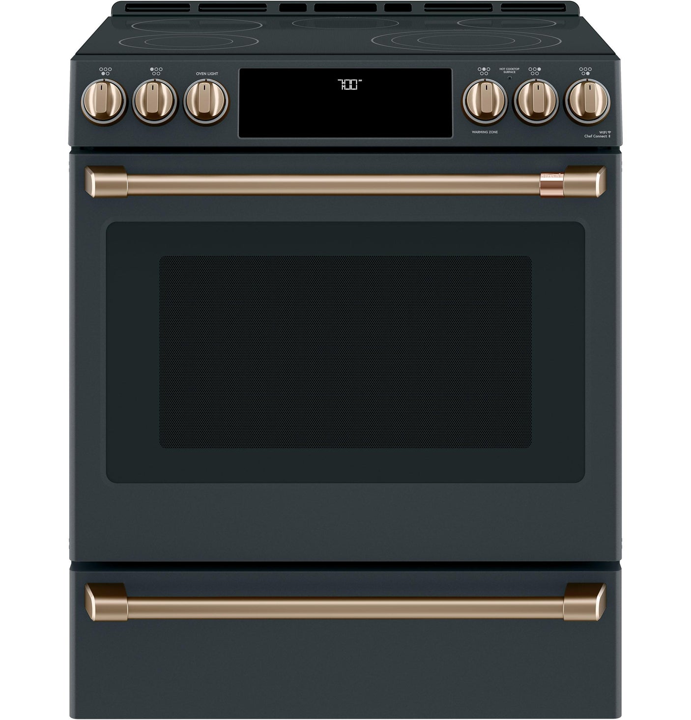 Café™ 30" Smart Slide-In, Front-Control, Radiant and Convection Range