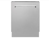 ZLINE 24" Tallac Series 3rd Rack Dishwasher with Traditional Handle, 51dBa (DWV-24) [Color: Red Gloss]
