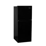 Wood's 10.0 cu. ft. Top Mount Frost-Free Fridge in Black