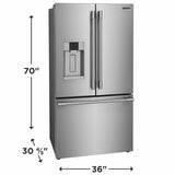 Frigidaire Professional 23 Cu. Ft. Counter-Depth French Door Refrigerator