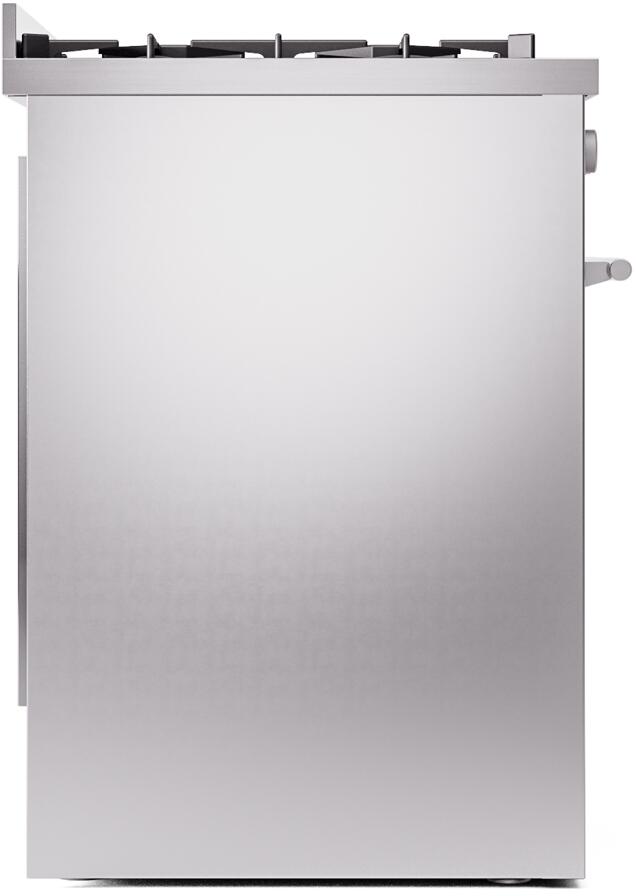 Professional Plus II 30 Inch Dual Fuel Natural Gas Freestanding Range in Stainless Steel with Trim