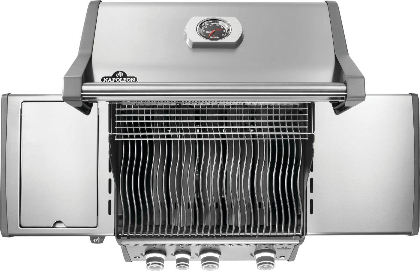 Rogue PRO 425 SIB with Infrared Side Burner , Natural Gas, Stainless Steel