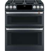 Café™ 30" Smart Slide-In, Front-Control, Dual-Fuel, Double-Oven Range with Convection