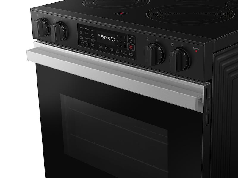 Bespoke 6.3 cu. ft. Smart Slide-In Electric Range with Air Fry & Precision Knobs in Stainless Steel