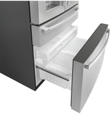 GE Profile™ 22.4 Cu. Ft. Smart Counter-Depth Fingerprint Resistant 4-Door French-Door Refrigerator with Door In Door