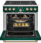 Café™ 36" Smart Dual-Fuel Commercial-Style Range with 6 Burners (Natural Gas)