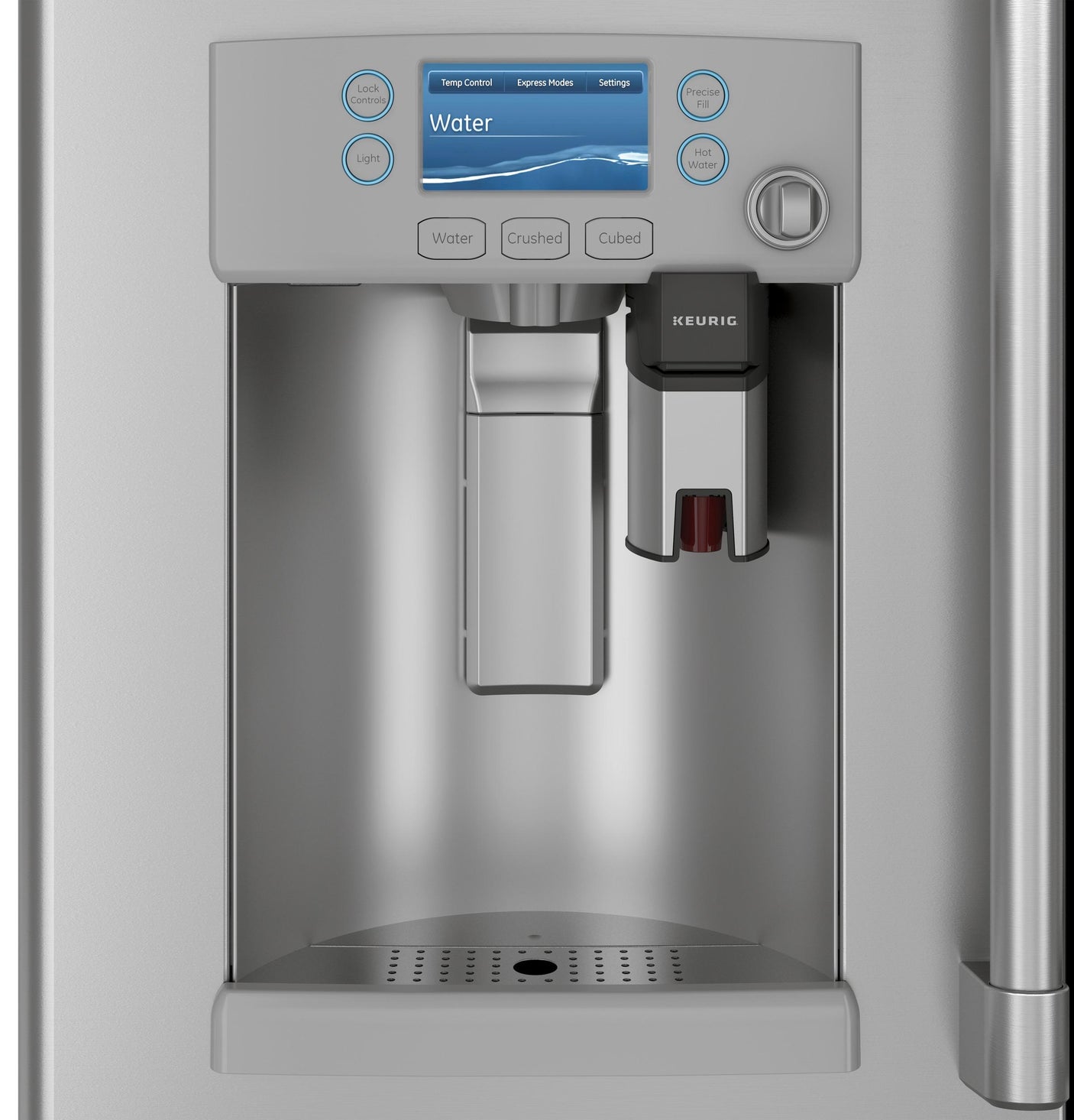 Café™ ENERGY STAR® 22.1 Cu. Ft. Smart Counter-Depth French-Door Refrigerator with Keurig® K-Cup® Brewing System