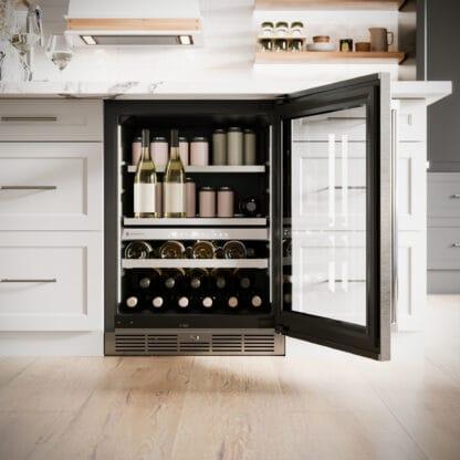 Silhouette Pro Gen 3 - 24" Built-in Wine and Beverage Center Panel-ready