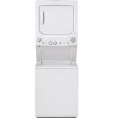 GE Unitized Spacemaker® 3.8 cu. ft. Capacity Washer with Stainless Steel Basket and 5.9 cu. ft. Capacity Electric Dryer