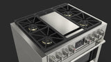 36" DUAL FUEL PRO RANGE WITH GRIDDLE