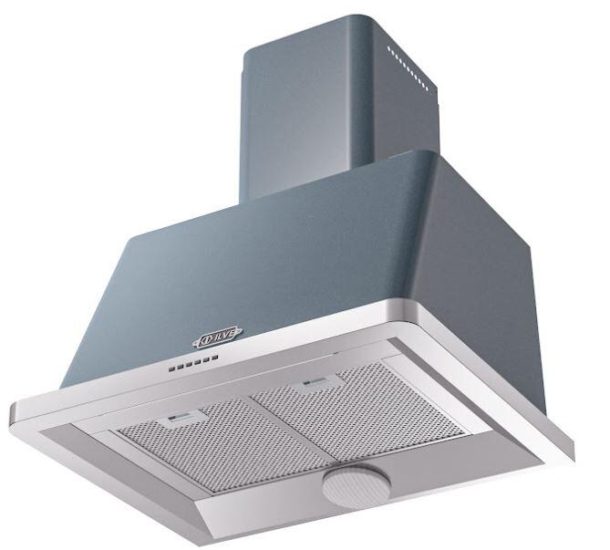 Majestic 30 Inch Blue Grey Wall Mount Convertible Range Hood