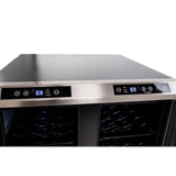 Avanti 38 Bottle Dual-Zone Wine Cooler - Black / 38 Bottles