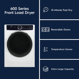 Electrolux Front Load Perfect Steam™ Electric Dryer with Balanced Dry™ and Instant Refresh - 8.0 Cu. Ft.