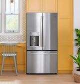 GE® ENERGY STAR® 27.7 Cu. Ft. Fingerprint Resistant French-Door Refrigerator