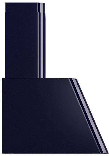 Nostalgie 36 Inch Blue Wall Mount Convertible Range Hood