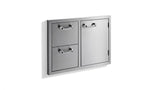 30" Access Door and Storage Drawer Combination