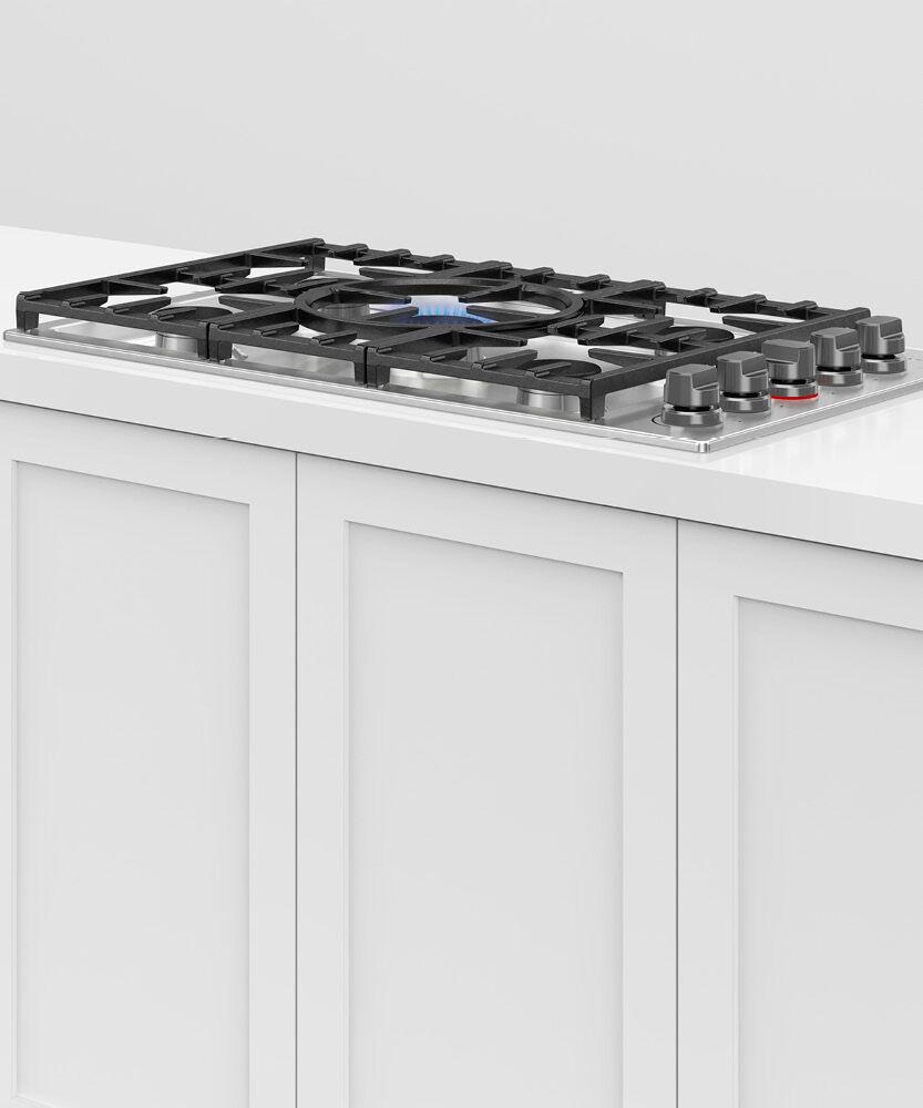 36" Series 9 5 Burner Gas Cooktop