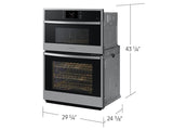 30" Microwave Combination Wall Oven with Steam Cook in Stainless Steel