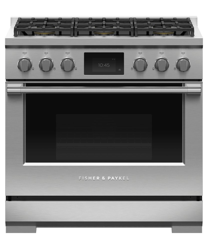 36" Series 9 Professional Dual Fuel 6 Burner Self-Cleaning Range