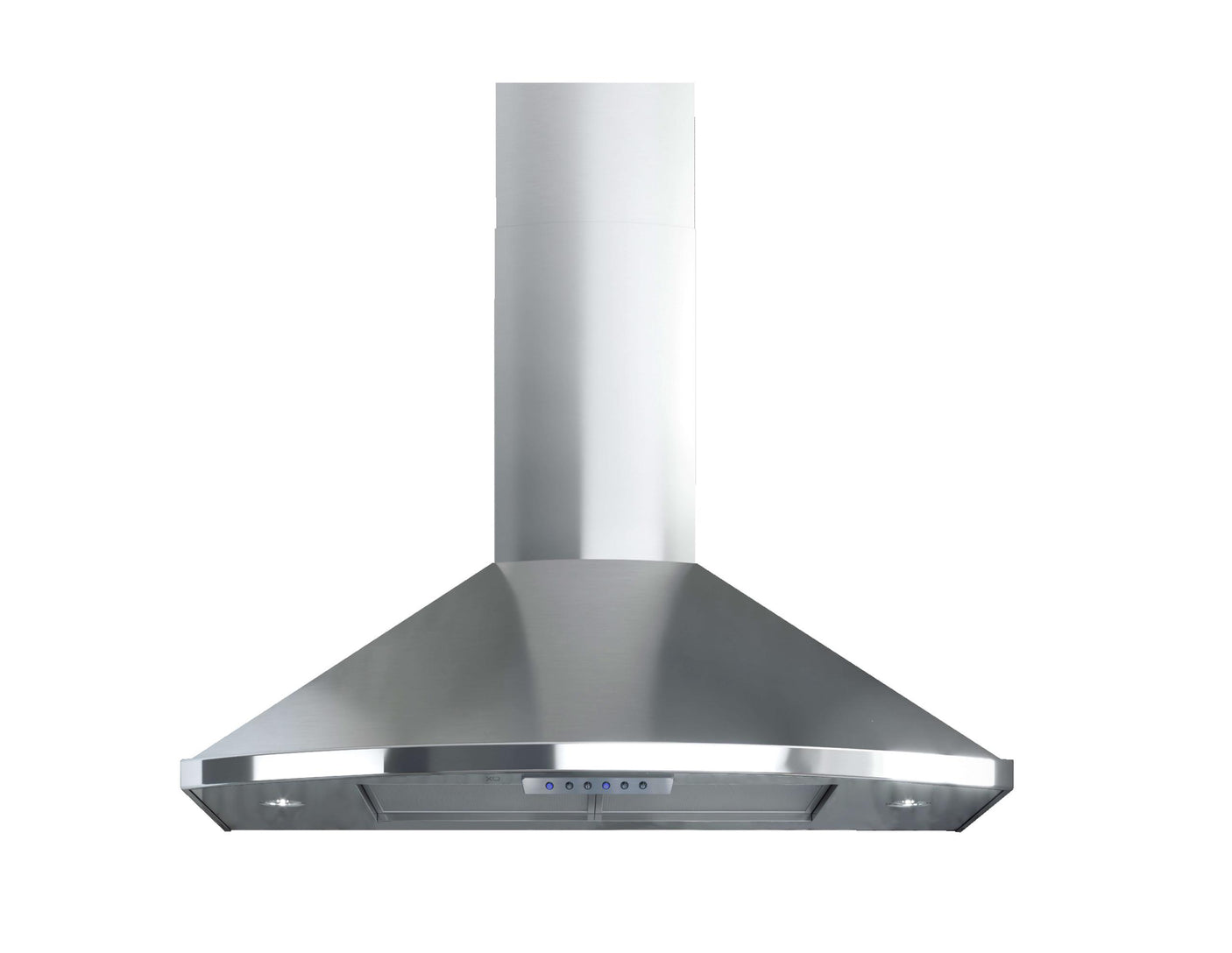 30" CCC 600/395 CFM Italian Made Wall Mount Chimney Range Hood Stainless