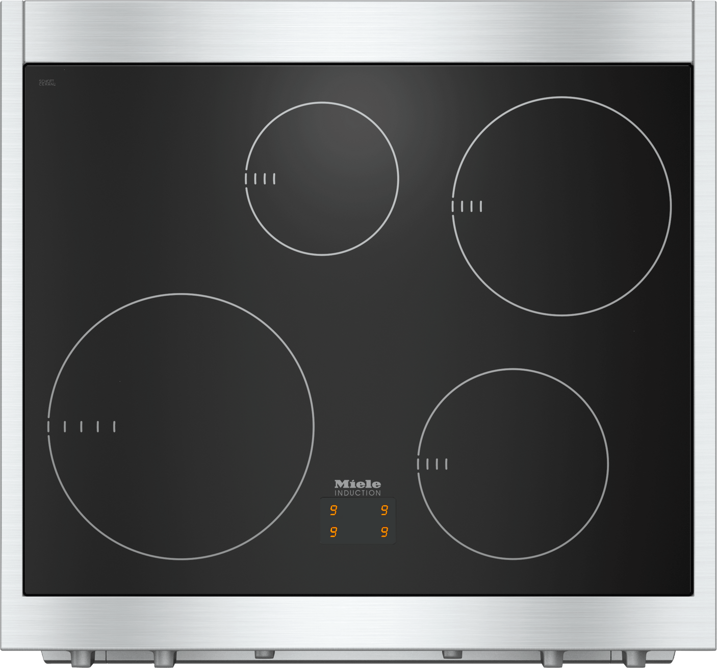 HR 1422-3 I - 30" range Induction with DirectSelect controls and TwinPower convection fans