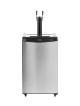 Danby 5.4 cu. ft. Dual-Tap Keg Cooler in Stainless Steel