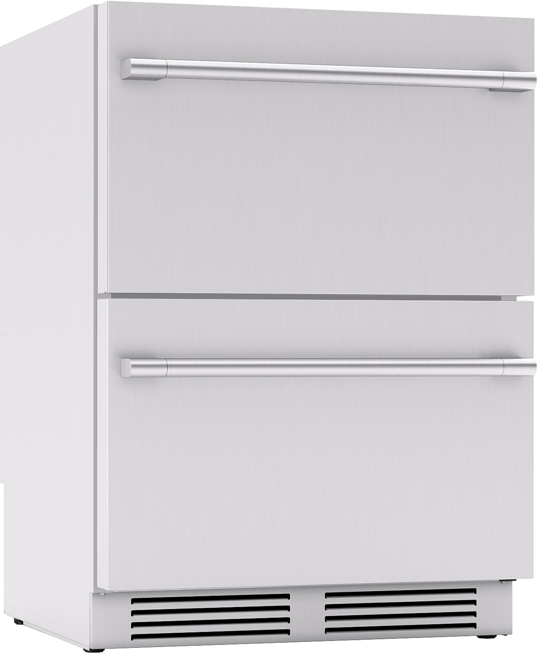 Presrv Refrigerator Drawers, 24in Compact, Outdoor, SS, 2 Zone