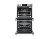 30" Steam-Assisted Double Wall Oven, Silver Stainless Steel