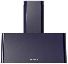 Nostalgie 30 Inch Blue Wall Mount Convertible Range Hood