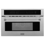 ZLINE 30 In. Microwave Oven in DuraSnow Stainless Steel with Traditional Handle (MWO-30-SS)