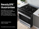 Bespoke 6.0 cu. ft. Smart Slide-In Gas Range with Precision Knobs in Stainless Steel