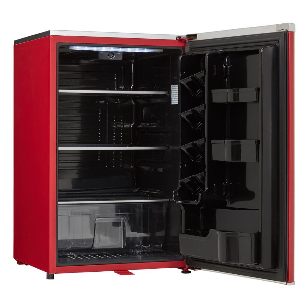 Danby 4.4 cu. ft. Retro Compact Fridge in Metallic Red ()