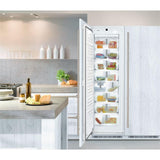 Built-in ALL Freezer 24", Ice Maker, Left Hinge