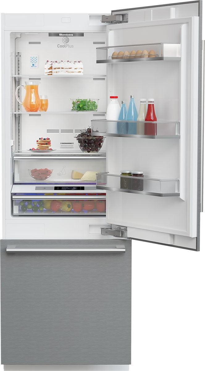 30" Fully Integrated Built-In Bottom-Freezer Refrigerator