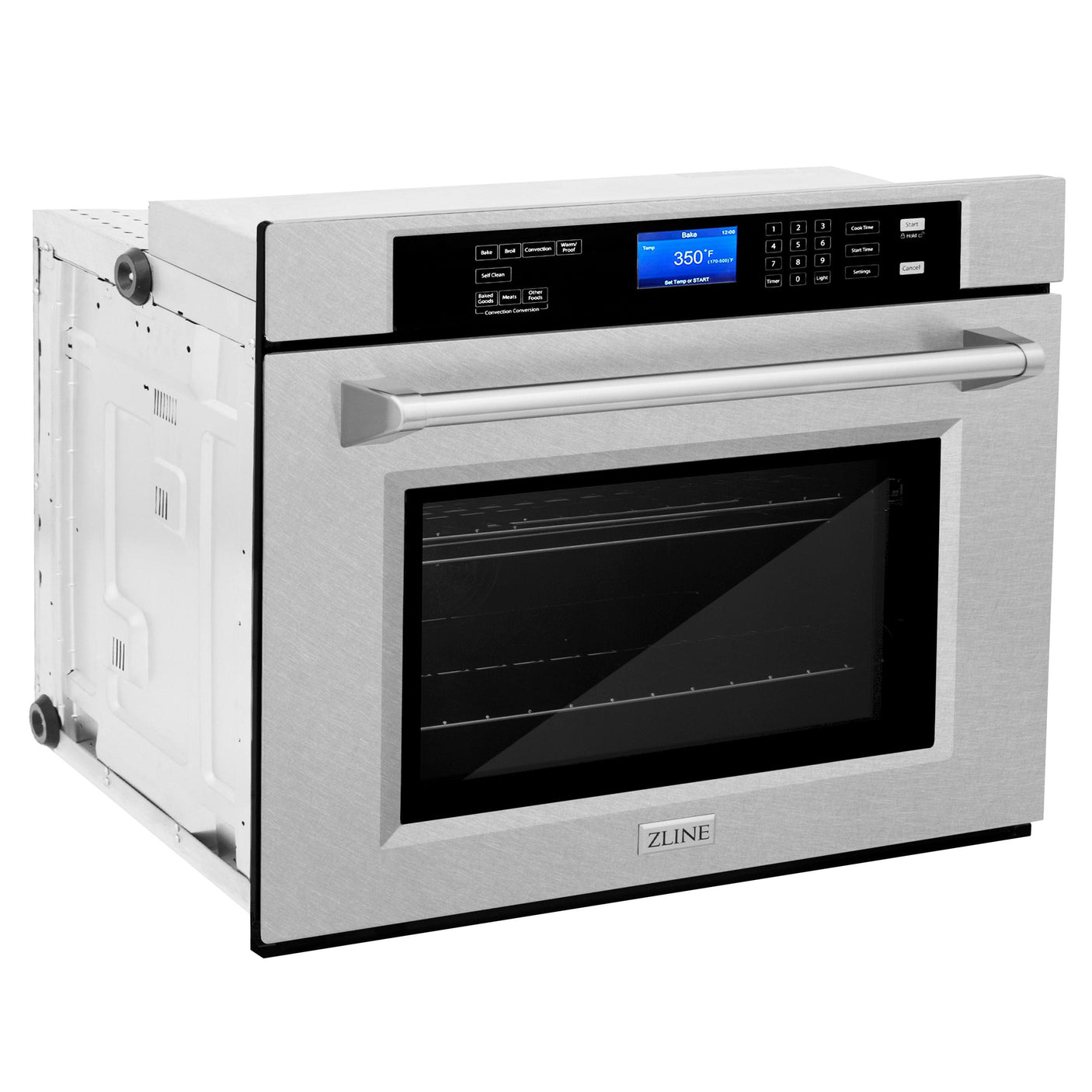 ZLINE 30" Professional Single Wall Oven with Self Clean and True Convection in Stainless Steel (AWS-30) [Color: ZLINE DuraSnow Stainless Steel ]