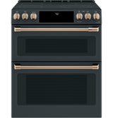 Café™ 30" Smart Slide-In, Front-Control, Radiant and Convection Double-Oven Range