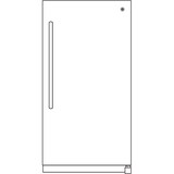 GE® ENERGY STAR® 17.3 Cu. Ft. Frost-Free Garage Ready Upright Freezer