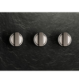 Monogram 48" Designer Collection Titanium Knobs for Pro Range