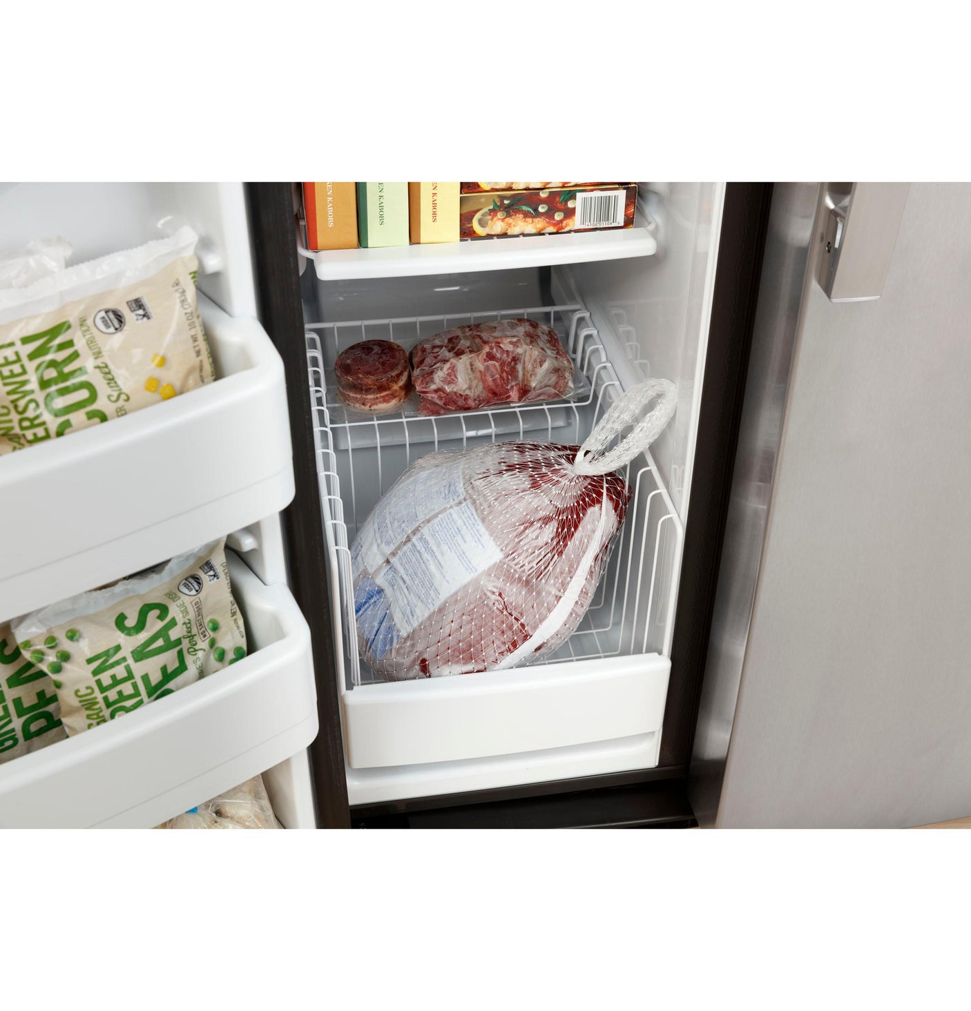 GE® ENERGY STAR® 25.3 Cu. Ft. Side-By-Side Refrigerator