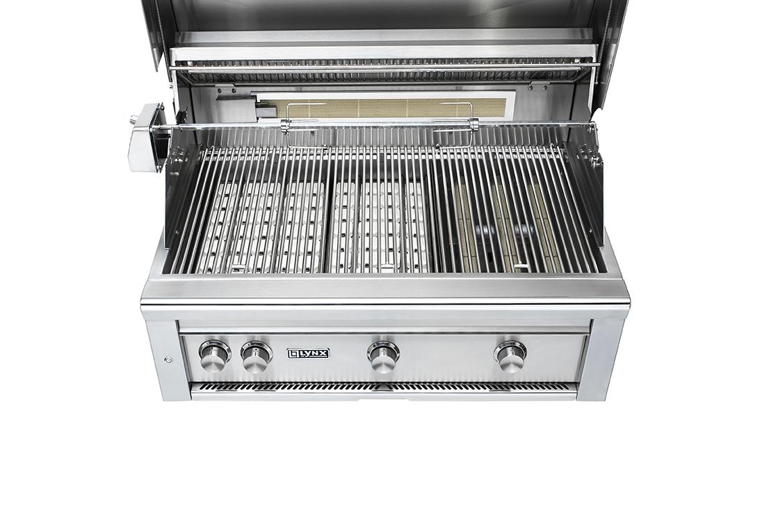 36" Built-In Grill - 1 Trident™ w/ Rotisserie - Desert Sage