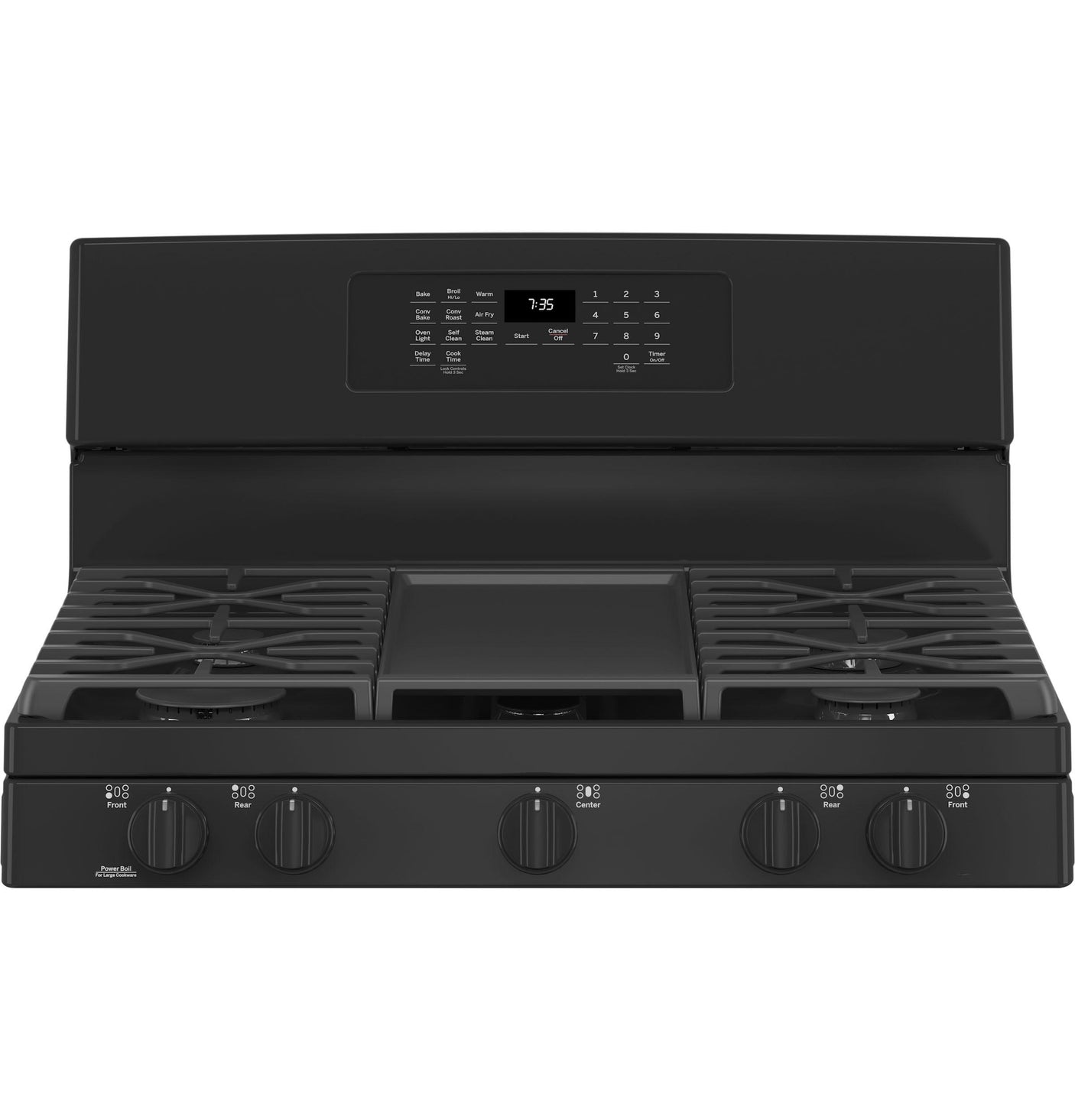 GE® 30" Free-Standing Gas Convection Range with No Preheat Air Fry