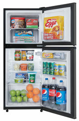 Danby 4.7 cu. ft. 2-door Compact Fridge in Black Stainless Steel