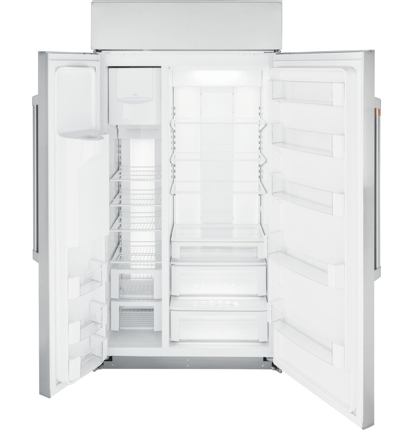 Café™ 42" Smart Built-In Side-by-Side Refrigerator with Dispenser